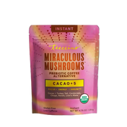 Teeccino Miraculous Mushrooms® Cacao + 5 Instant Coffee Black Black