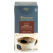 Teeccino Dark Chocolate Prebiotic SuperBoost Herbal Tea Herbal Tea Dark Slate Gray 25 tea bags,10 tea bags