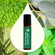Plant Therapy Tension Relief Essential Oil Blend Pre-Diluted Roll-On Essential Oil Seashell 10 mL