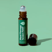 Plant Therapy Tension Relief Essential Oil Blend Pre-Diluted Roll-On Essential Oil Dark Sea Green 10 mL
