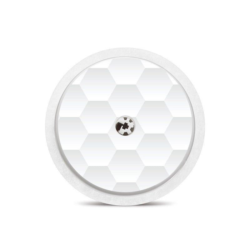 Peelz Tessellation Freestyle Libre 2 Peelz/Stickers White Smoke Sensor Only