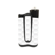 Peelz Tessellation Sticker for Medtronic MiniMed 770G & 780G Peelz/Stickers White Smoke Back and Clip Peelz