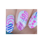 UberChic Beauty Texture-licious-04 Stamping Plate Dark Gray