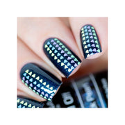 UberChic Beauty Texture-licious-04 Stamping Plate Dark Slate Gray