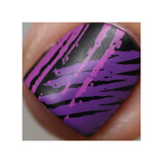 UberChic Beauty Texture-licious-04 Stamping Plate Dim Gray
