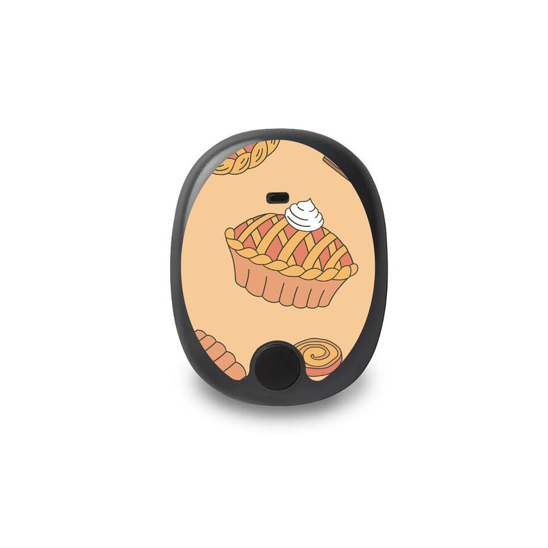 Peelz Thanksgiving Pies Eversense Smart Transmitter Peelz/Stickers Navajo White