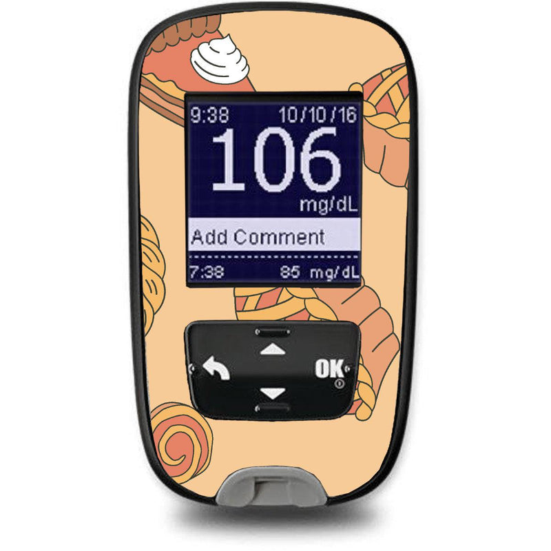 Peelz Thanksgiving Pies for the Accu-Chek Guide Glucometer Peelz/Stickers Navajo White