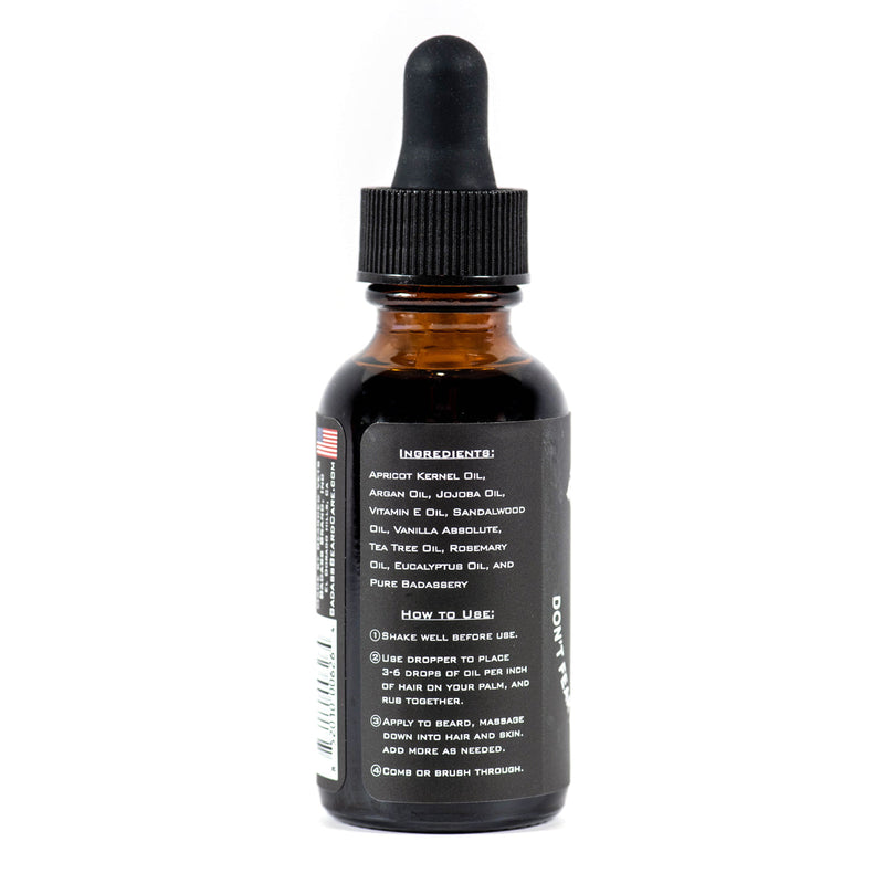 Badass Beard Care The Original Beard Oil OIL Dark Slate Gray BABC