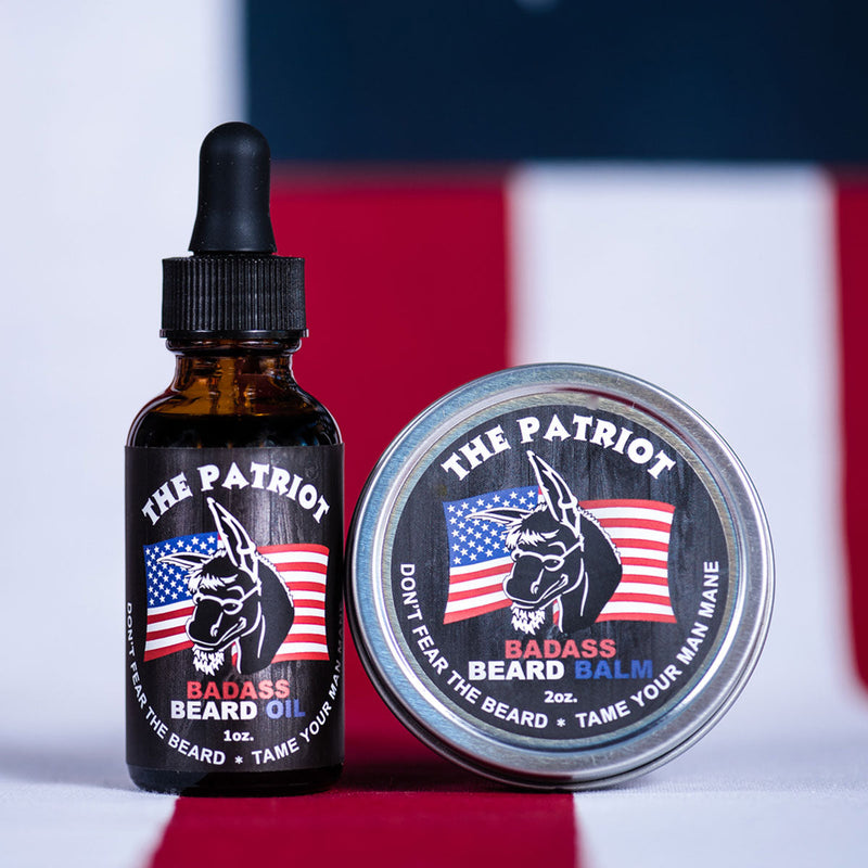 Badass Beard Care The Patriot Beard Balm BALM Dark Slate Gray BABC