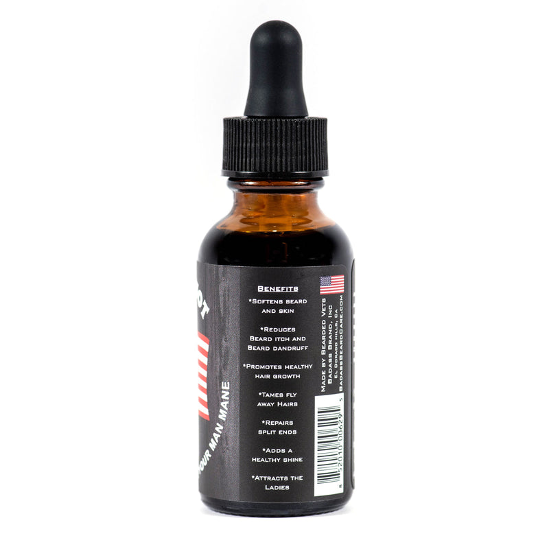 Badass Beard Care The Patriot Beard Oil OIL Dark Slate Gray BABC