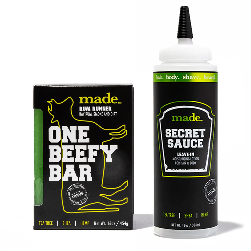 Made™ The Two-Piece Bundle Black Secret Sauce & Rum Runner™ Bar