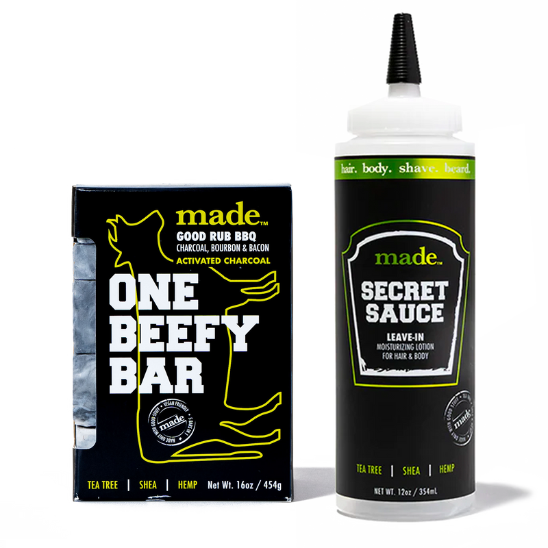 Made™ The Two-Piece Bundle Black Secret Sauce & Good Rub BBQ™ Bar