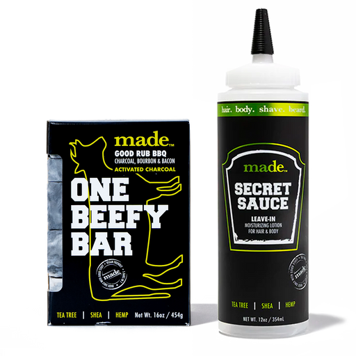 Made™ The Two-Piece Bundle Black Secret Sauce & Good Rub BBQ™ Bar