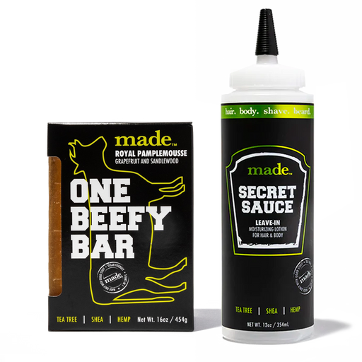 Made™ The Two-Piece Bundle Black Secret Sauce & Royal Pamplemousse™ Bar