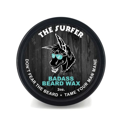 Badass Beard Care The Surfer Beard Wax WAX White Smoke BABC
