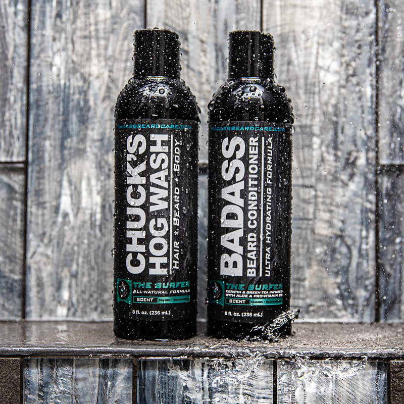 Badass Beard Care The Surfer Beard Conditioner CONDITIONER Dark Gray BABC