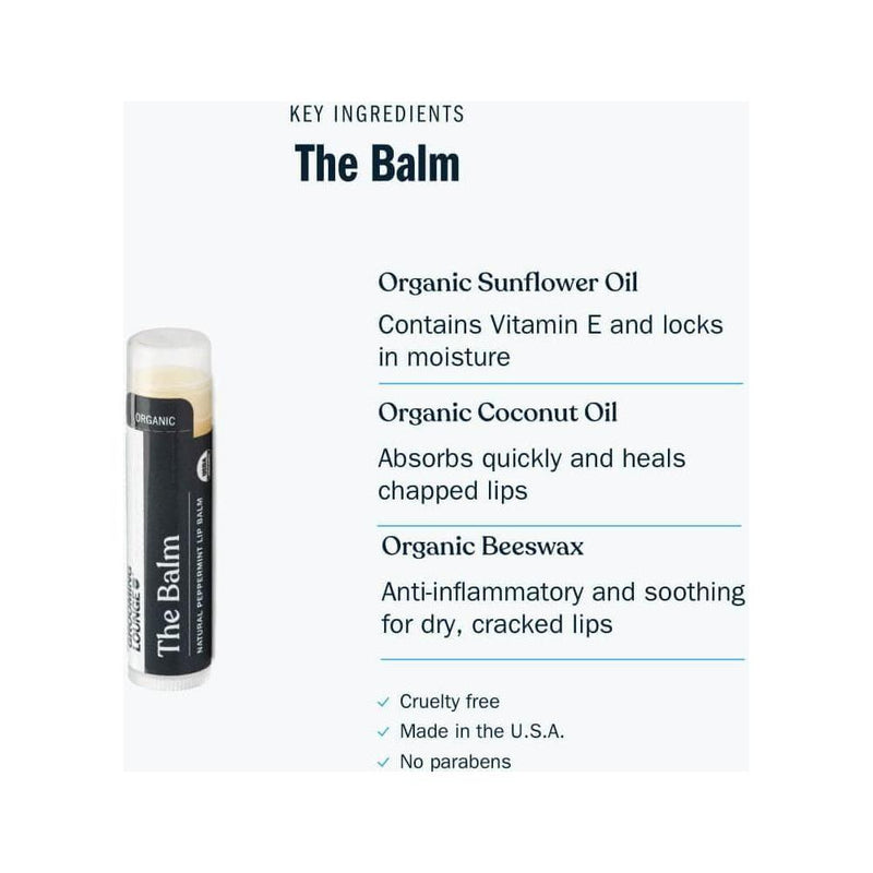 Grooming Lounge Grooming Lounge The Balm 3 Pack (Save $4) Lip Balms White Smoke