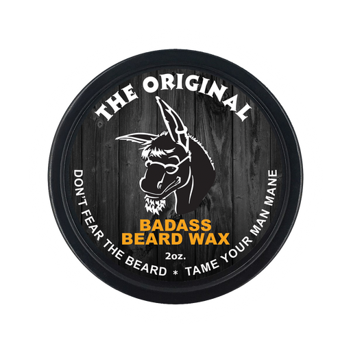 Badass Beard Care The Original Beard Wax WAX Dark Slate Gray BABC