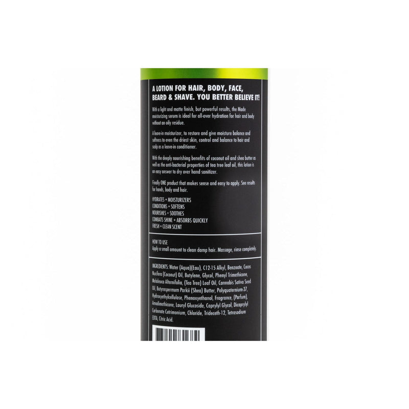 Made™ Secret Sauce — The Everything Lotion Dark Slate Gray 2 Oz,8 Oz,32 Oz