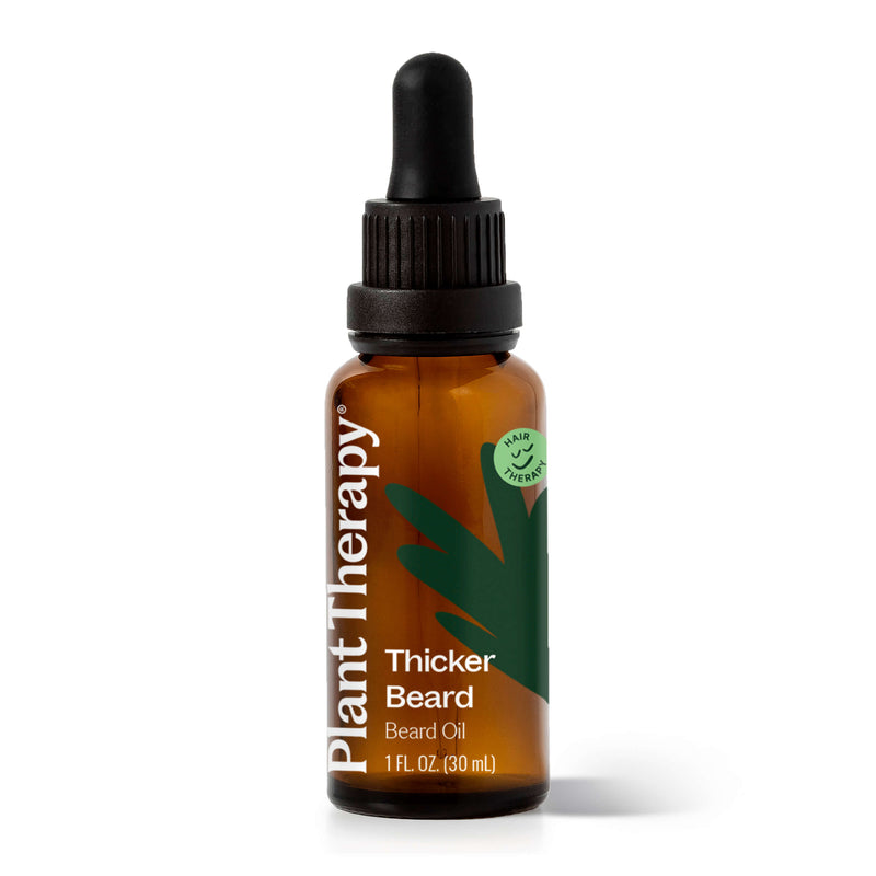 Plant Therapy Hair Therapy Thicker Beard - Beard Oil Hair & Skin Care White Smoke 30 mL