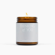 Fontana Candle Co Thinking of You Jar Candle Candles Gray