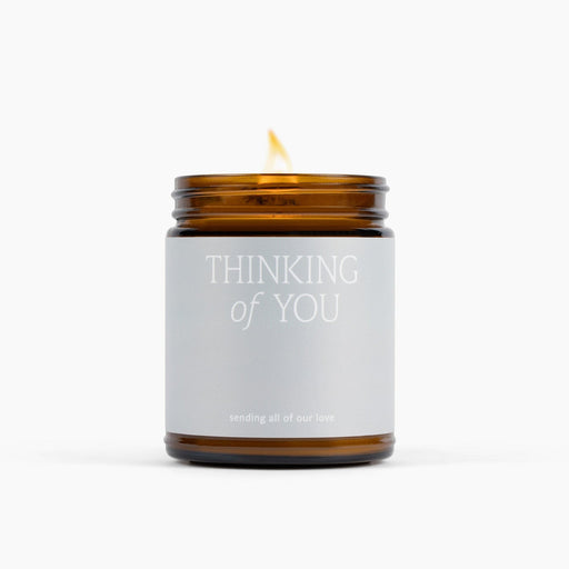 Fontana Candle Co Thinking of You Jar Candle Candles Gray