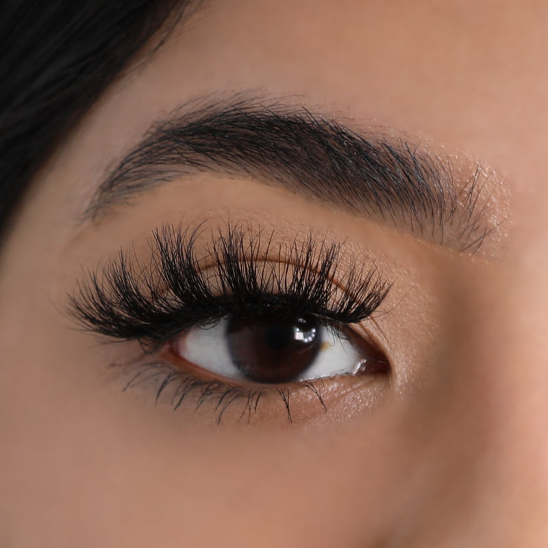 Lurella Cosmetics 3D Mink Eyelashes - Thriving False Eyelash Dim Gray