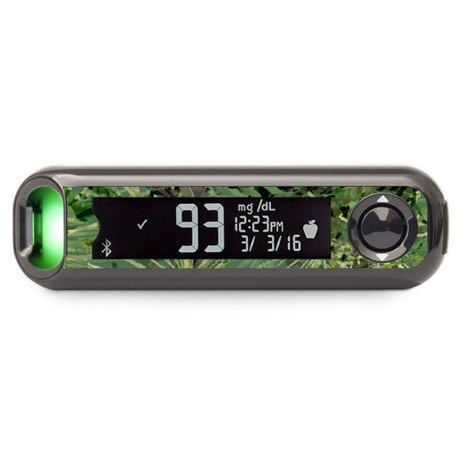 Peelz Tie Dye Camo Bayer Contour© Next One Glucometer Peelz/Stickers Black