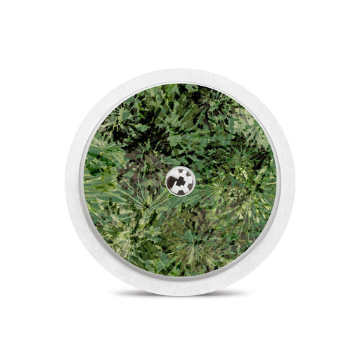 Peelz Tie Dye Camo Freestyle Libre 2 Peelz/Stickers White Smoke Receiver + Sensor,Sensor Only