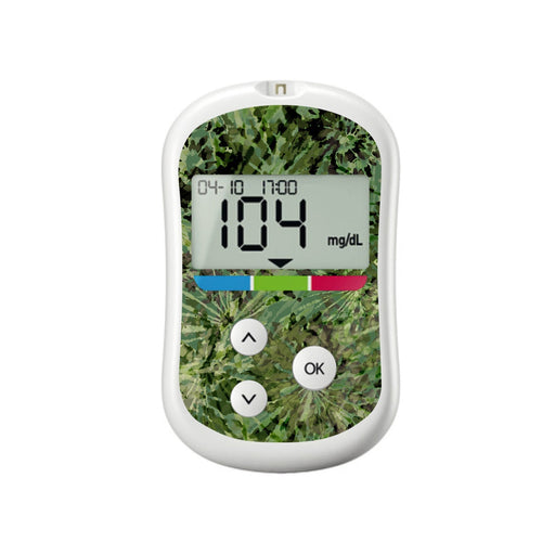 Peelz Tie Dye Camo for OneTouch Verio Flex Glucometer Peelz/Stickers White Smoke