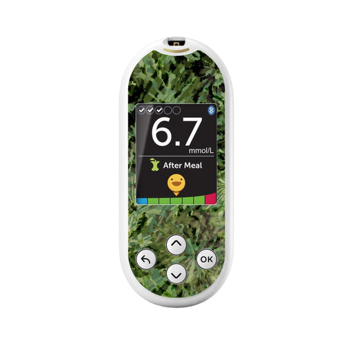 Peelz Tie Dye Camo for OneTouch Verio Reflect Glucometer (Copy) Peelz/Stickers White Smoke