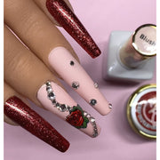 Red Iguana LLC Muse Greek Goddess Gel Nail Art Thistle