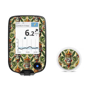 Peelz Tikis Freestyle Libre 2 Peelz/Stickers White Smoke Receiver + Sensor,Sensor Only