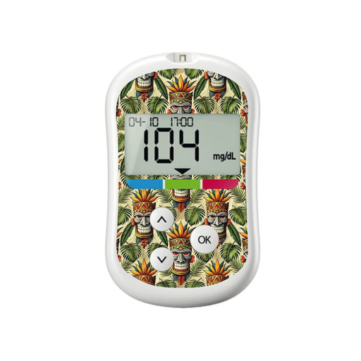 Peelz Tikis for OneTouch Verio Flex Glucometer Peelz/Stickers White Smoke