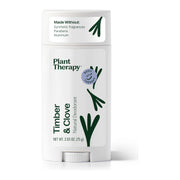 Plant Therapy Timber & Clove Natural Deodorant Body Care Lavender 2.65 oz