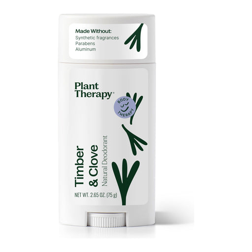 Plant Therapy Timber & Clove Natural Deodorant Body Care Lavender 2.65 oz