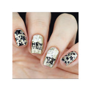 UberChic Beauty New Year New Digits Stamping Plate Tan
