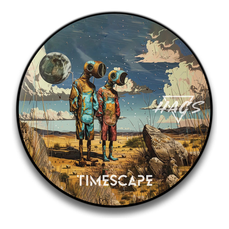 HAGS HAGS Timescape Shaving Collection Shaving Set White Smoke Cortex Base Shaving Soap 4 oz