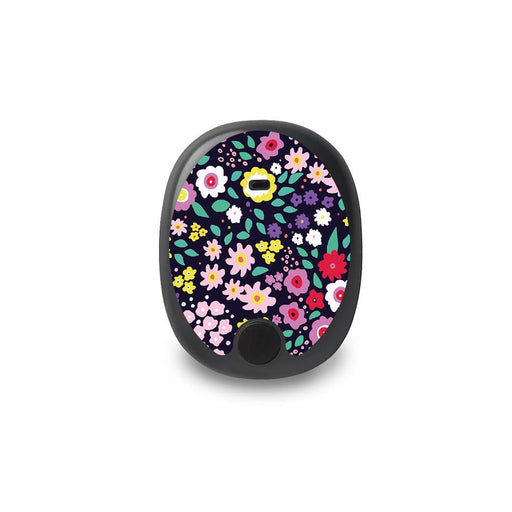 Peelz Tiny Flowers Eversense Smart Transmitter Peelz/Stickers White Smoke
