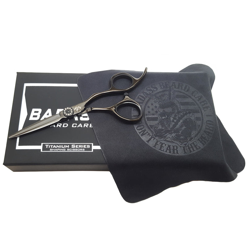 Badass Beard Care Titanium Series Shaping Scissor SCISSORS Dark Slate Gray