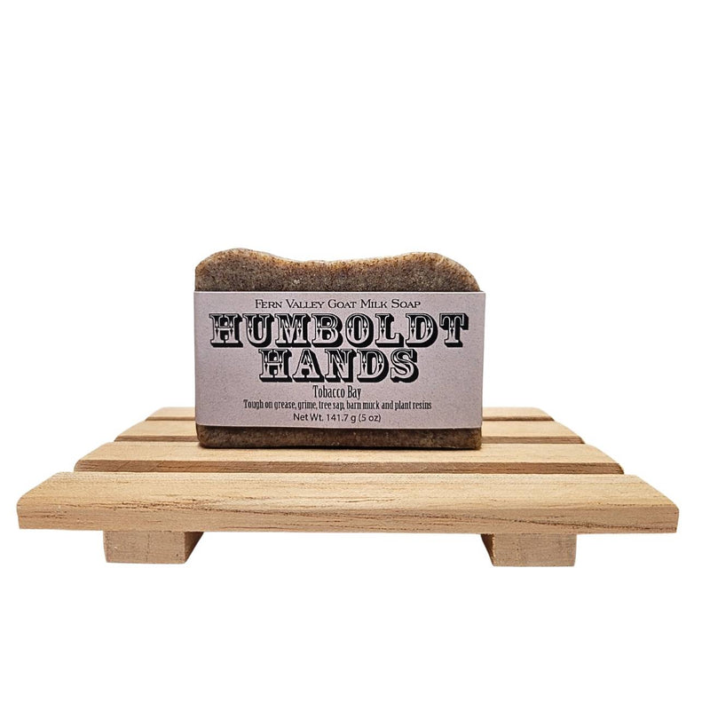 Fern Valley Soap Natural Goat Milk Soap | Humboldt Hands Heavy-Duty Hand Cleaner| Tobacco Bay Goat Milk Soap White Smoke