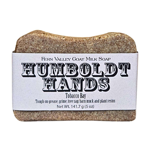 Fern Valley Soap Natural Goat Milk Soap | Humboldt Hands Heavy-Duty Hand Cleaner| Tobacco Bay Goat Milk Soap Light Gray