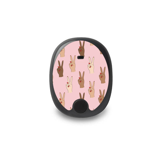 Peelz Together for the Eversense Smart Transmitter Peelz/Stickers Pink