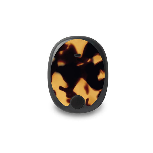 Peelz Tortoise Shell Eversense Smart Transmitter Peelz/Stickers Black