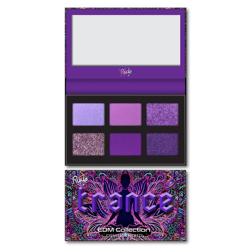 Rude Cosmetics EDM Collection Palette Eyeshadow Palette Midnight Blue Trance