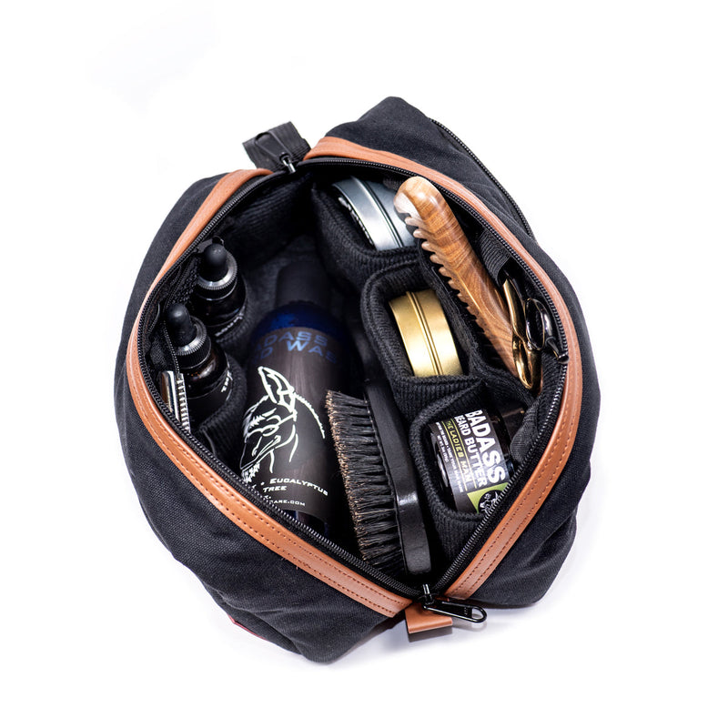 Badass Beard Care Badass Canvas Travel Bag BAG Dark Slate Gray