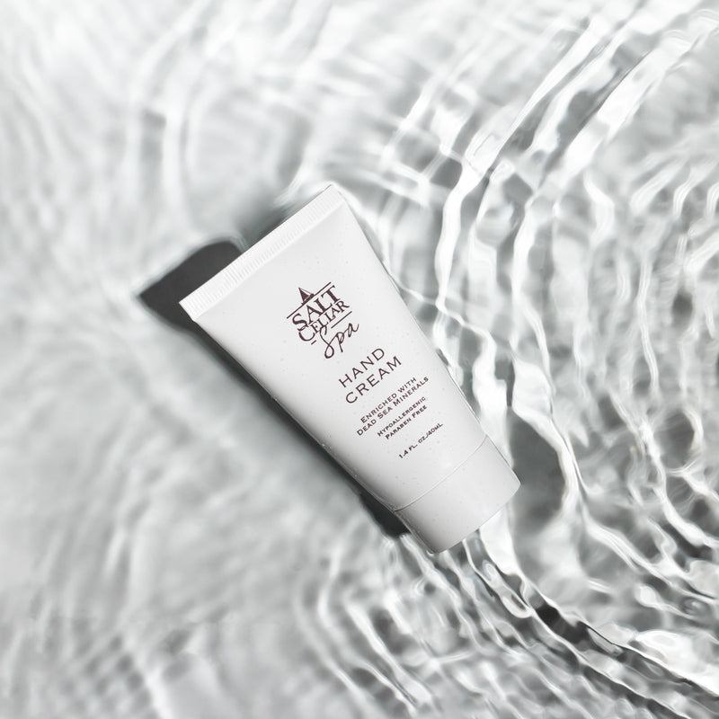 The Salt Cellar Travel Sized Hand Cream Light Gray
