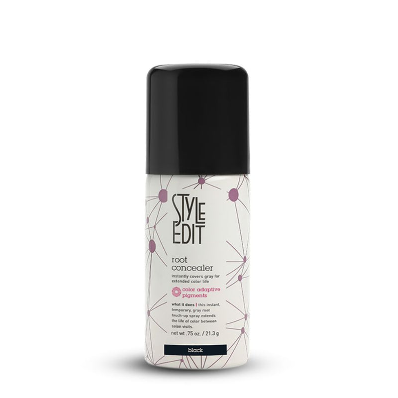 Style Edit Travel Size Root Concealer Spray Spray White Smoke Black