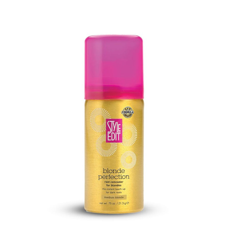 Style Edit Blonde Perfection Travel Size Root Concealer Spray White Smoke Medium Blonde