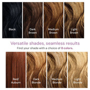Style Edit Travel Size Root Concealer Spray Spray White Smoke Black,Dark Brown,Medium Brown,Light Brown,Auburn